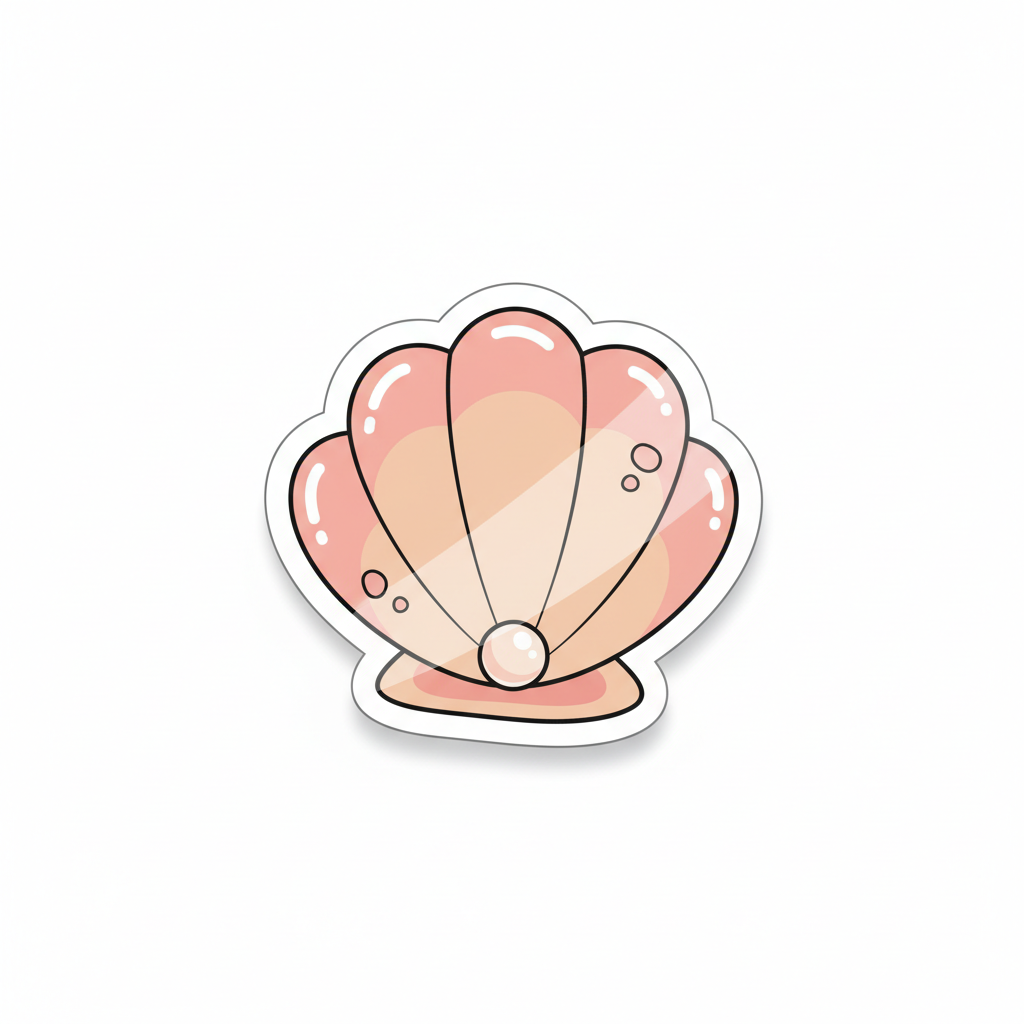Sticker Coquillage