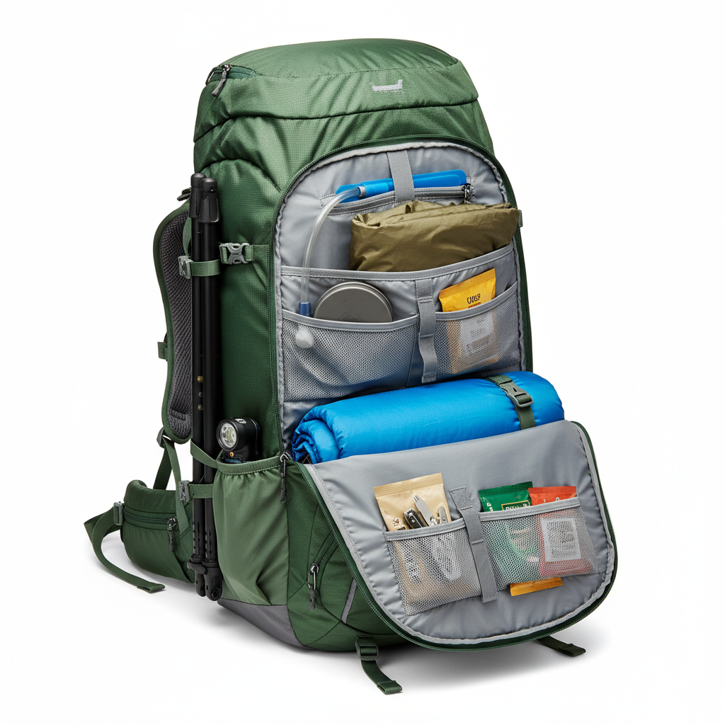 Camping Aventure - Intérieur organisé