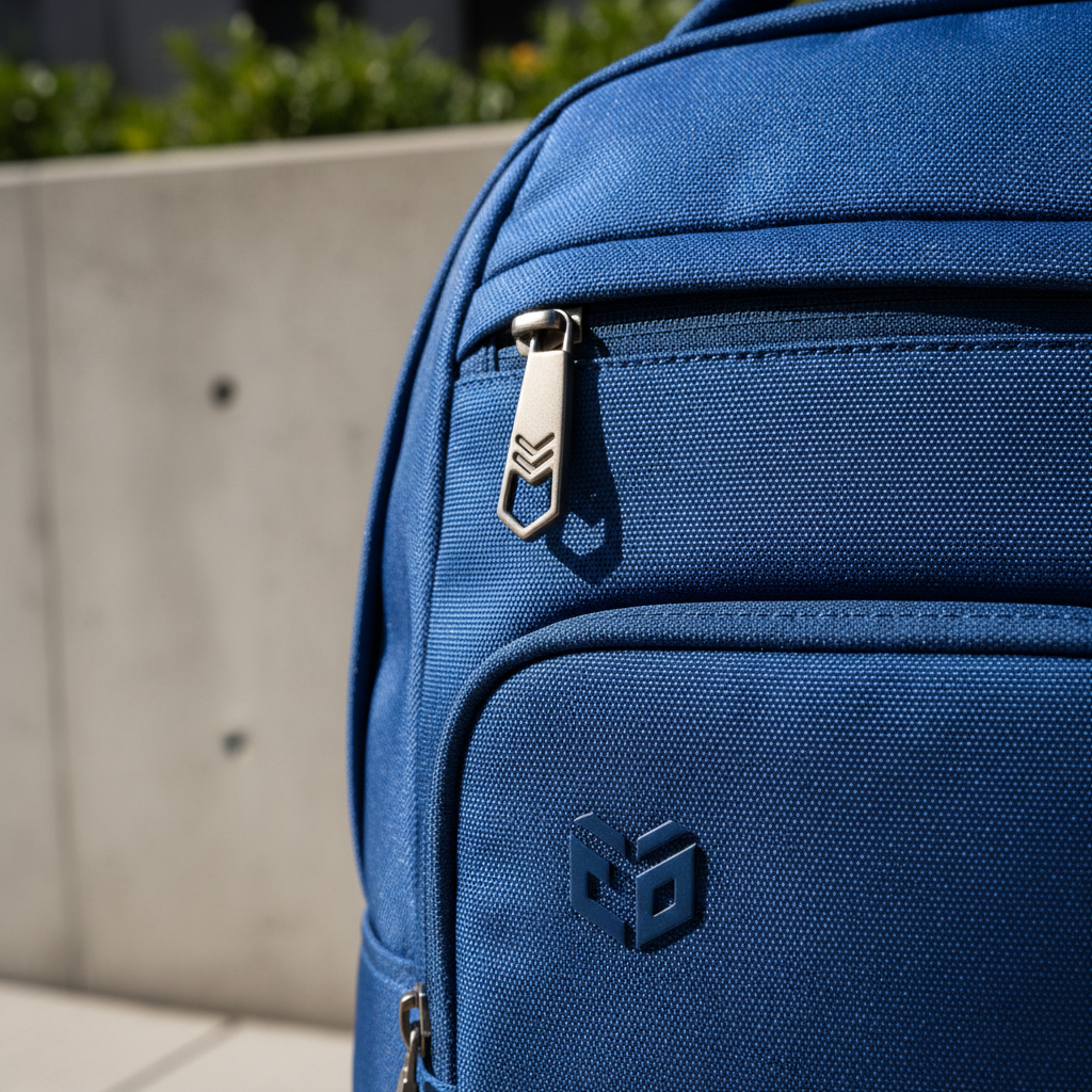 Cobalt Blue Sport Backpack - Detail