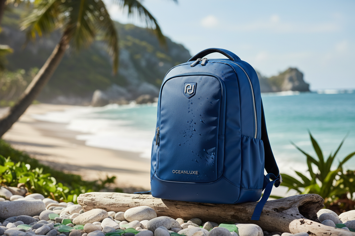 Cobalt Blue Sport Backpack - Lifestyle