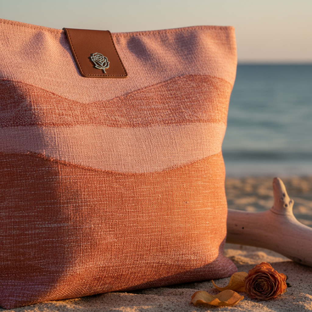 Desert Rose Beach Bag - Detail