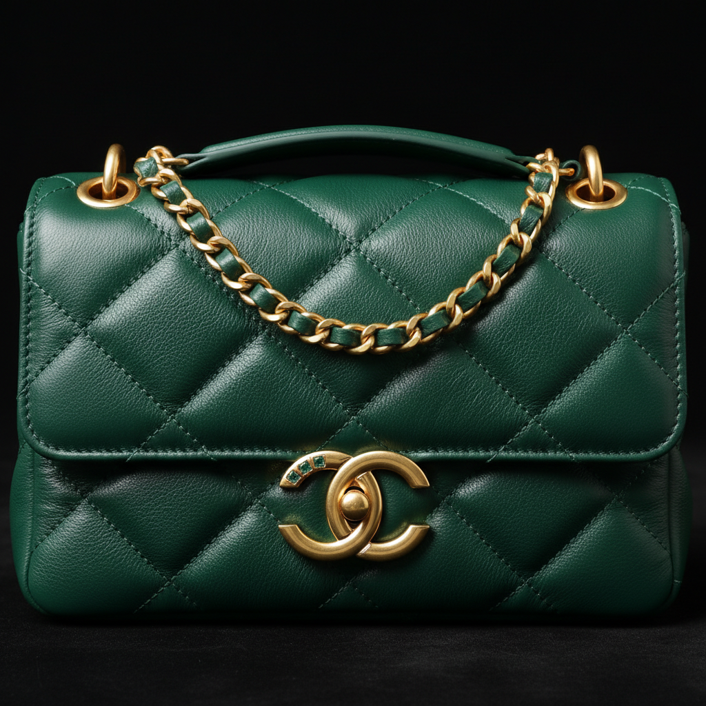 Emerald Quilted - Détail