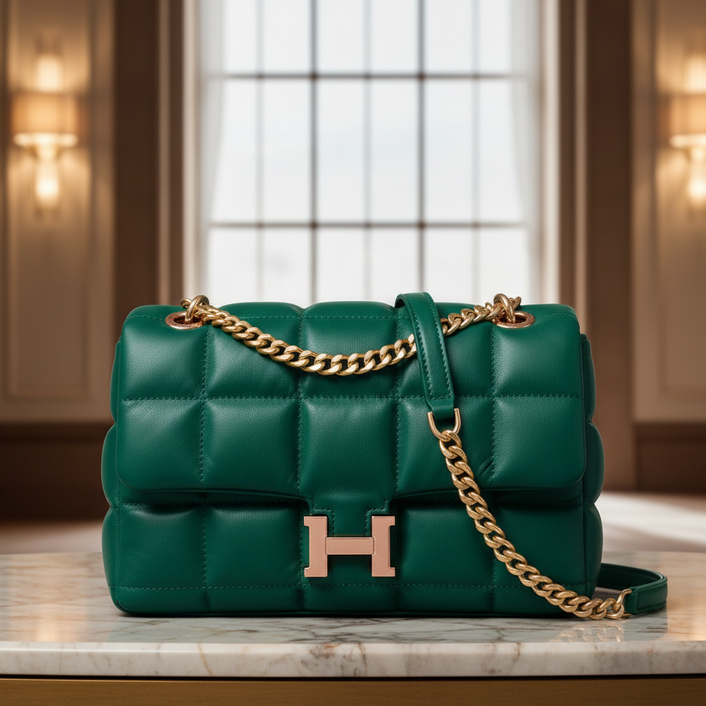 Emerald Quilted - Produit