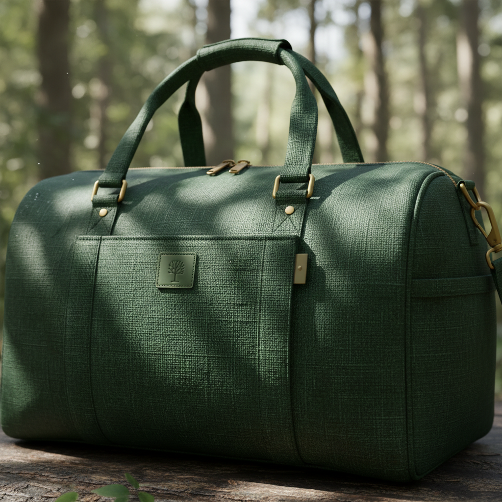 Forest Green Training Bag - Detail