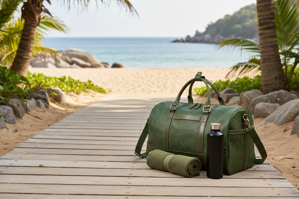 Forest Green Training Bag - Lifestyle