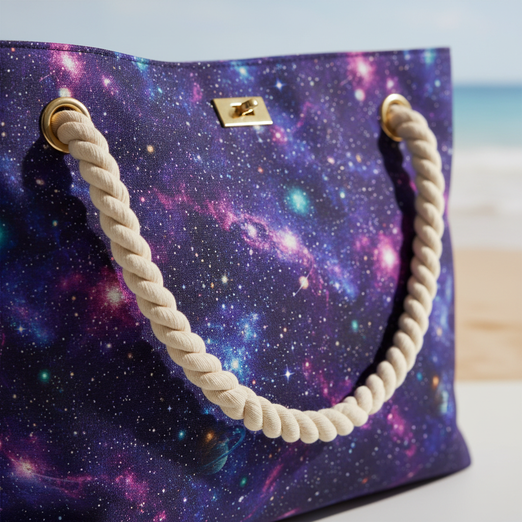 Galaxy Dreams Beach Bag