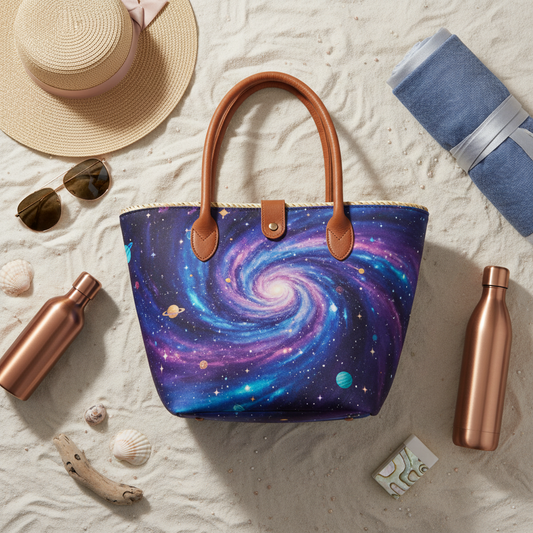 Galaxy Dreams Beach Bag