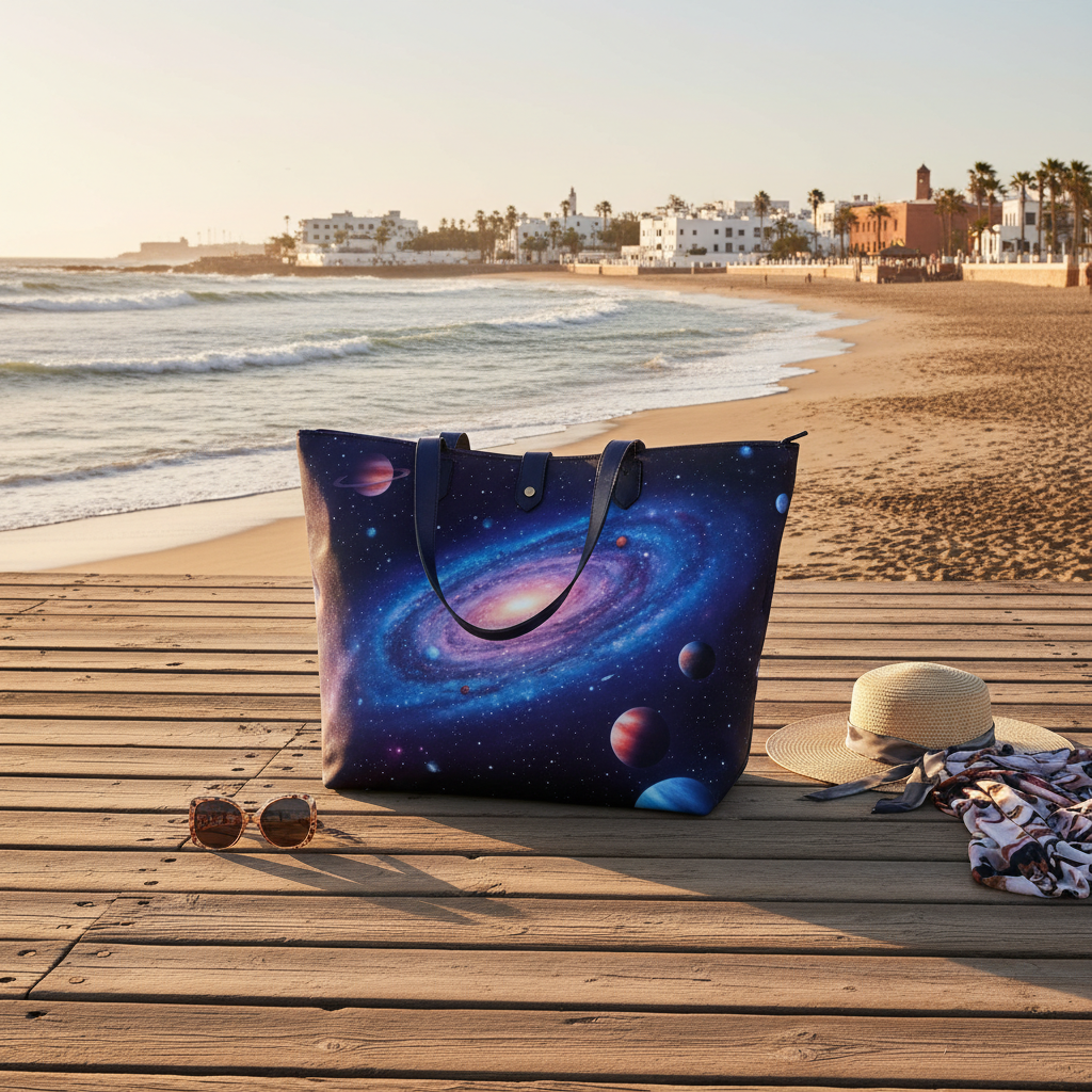 Galaxy Dreams Beach Bag