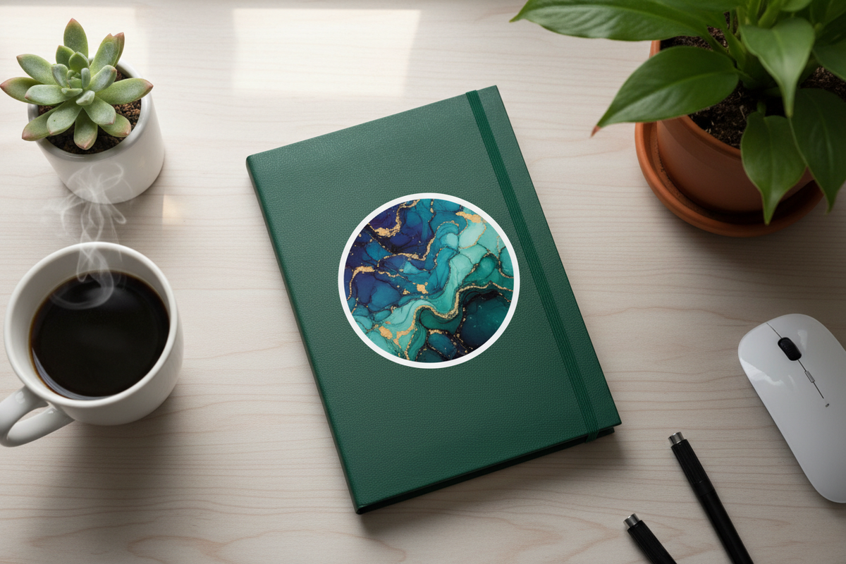 Bubble-Free Stickers – Waterproof Vinyl Stickers for Laptop, Water Bottle & Journal