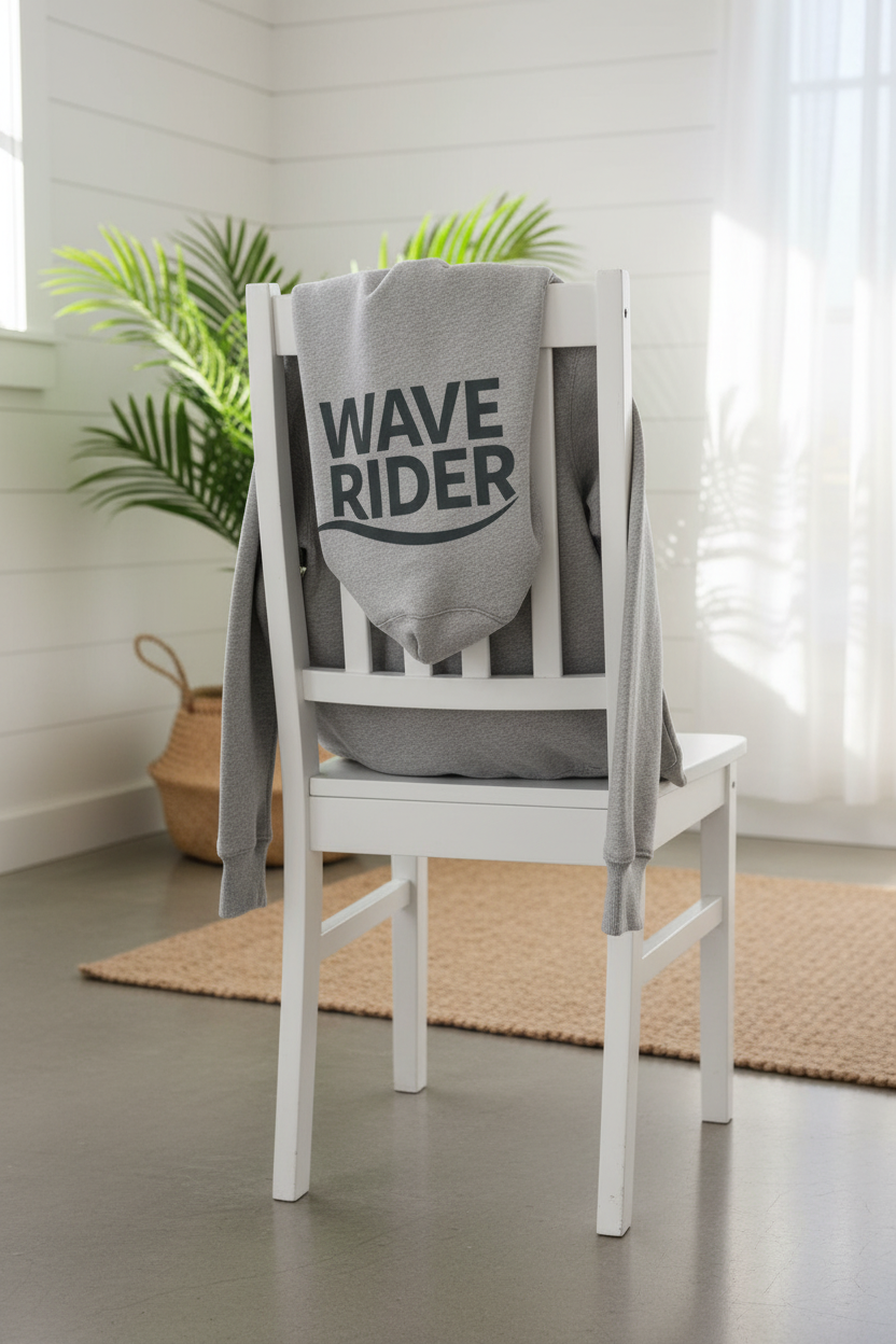 Hoodie sur chaise