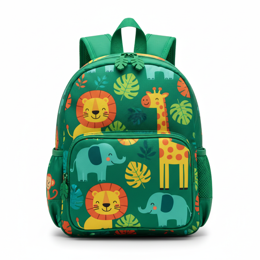 Sac à Dos Maternelle Jungle - Vue frontale
