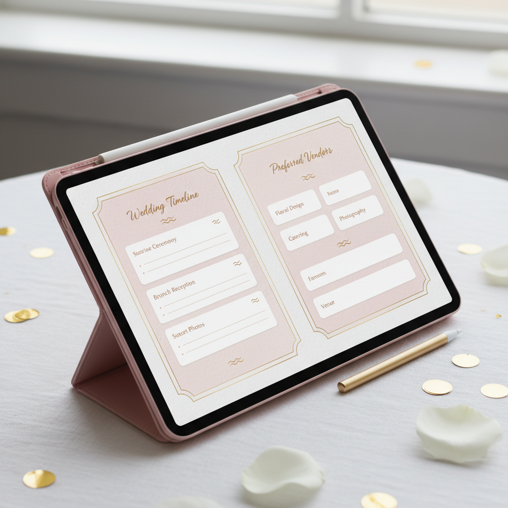 Beach Wedding Planner - Detail pages