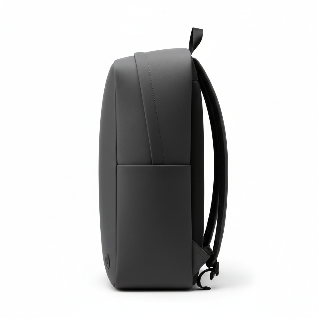 Sac à Dos Lycée Minimaliste - Vue profil