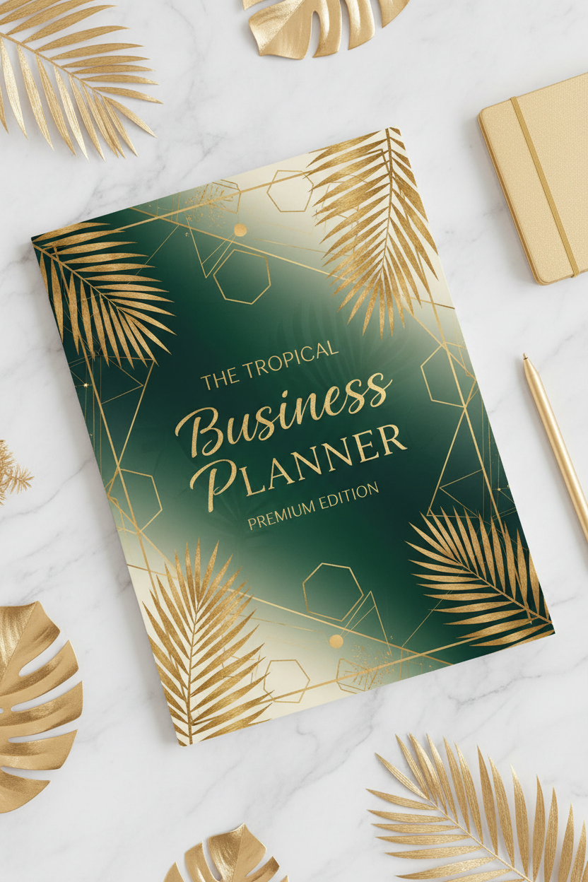 Tropical Business Planner - Cover