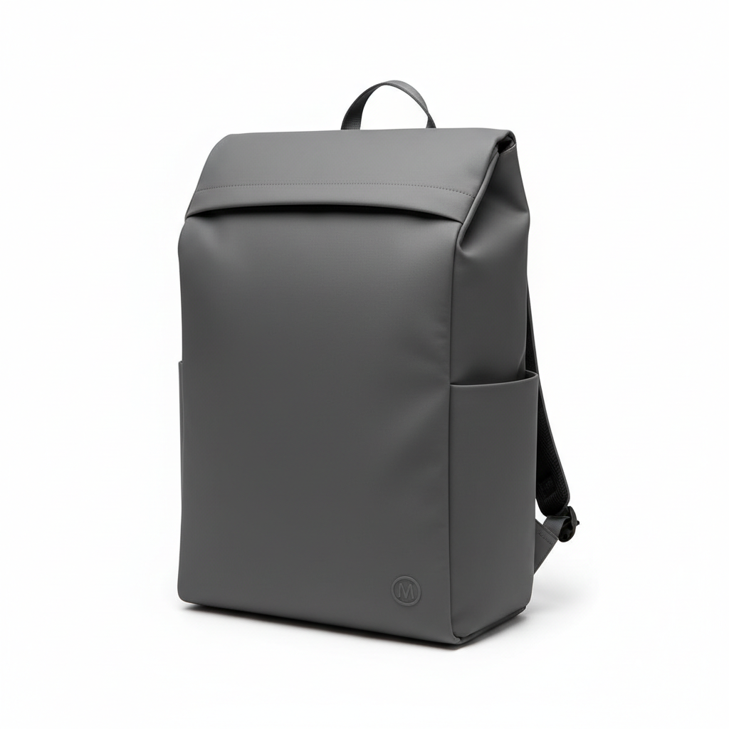 Sac à Dos Lycée Minimaliste - Angle 3/4