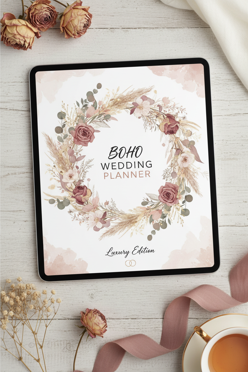 Boho Wedding Planner - Cover