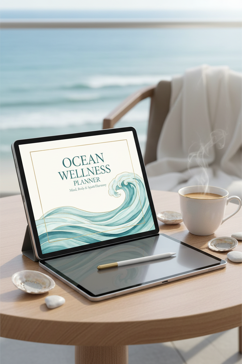 Ocean Wellness Planner - Cover