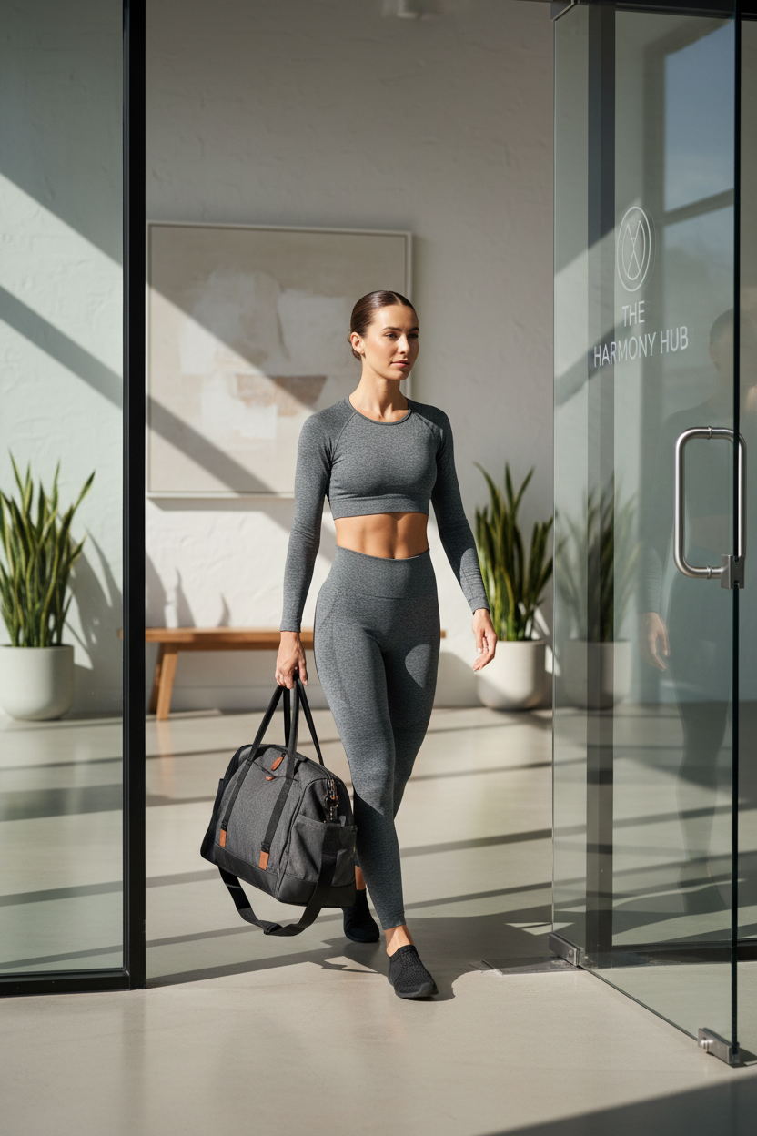 Charcoal Studio Bag - lifestyle