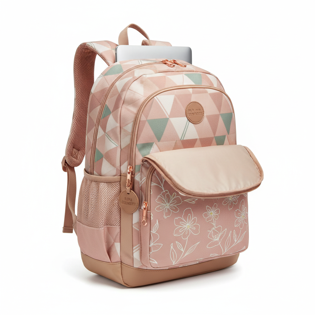 Sac à Dos Collège Fashion - Angle 3/4