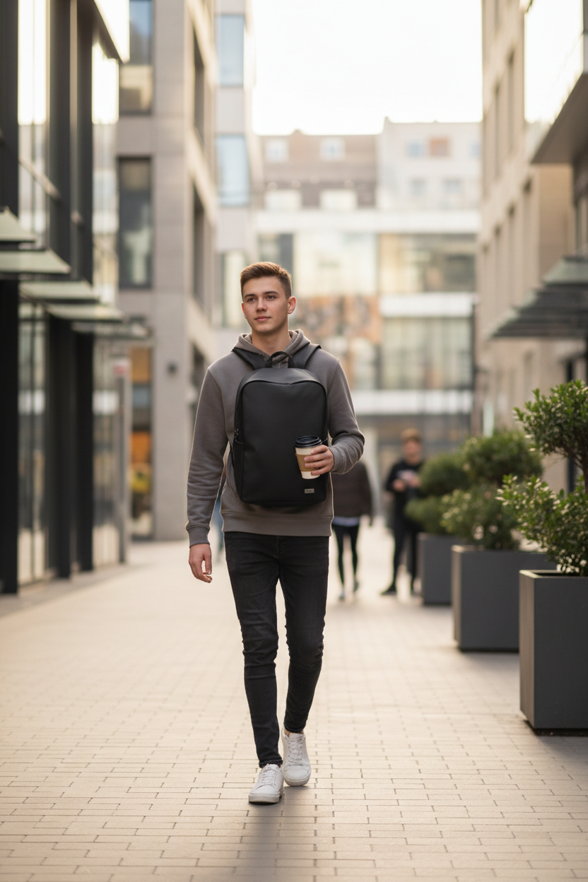 Sac à Dos Lycée Minimaliste - Lifestyle