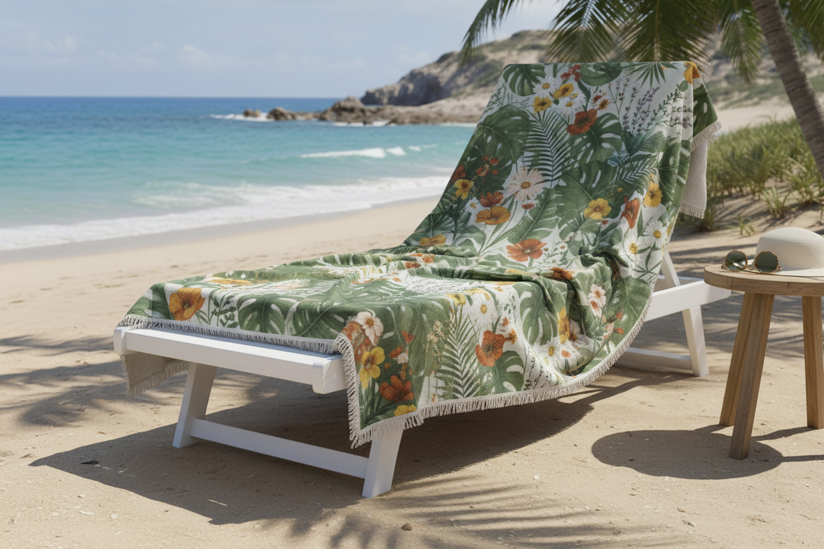Wild Nature Beach Towel - chaise plage