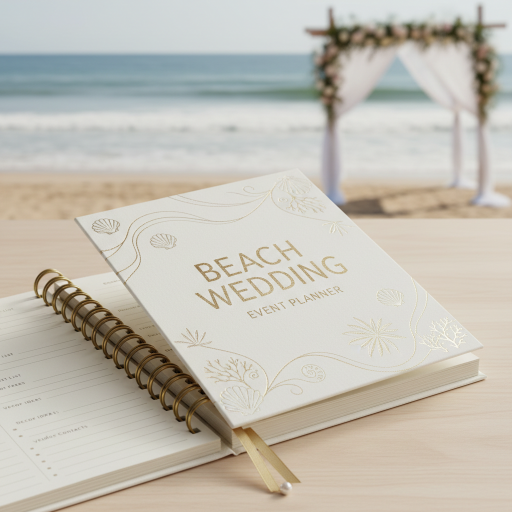 Beach Wedding Event Planner - Détail couverture