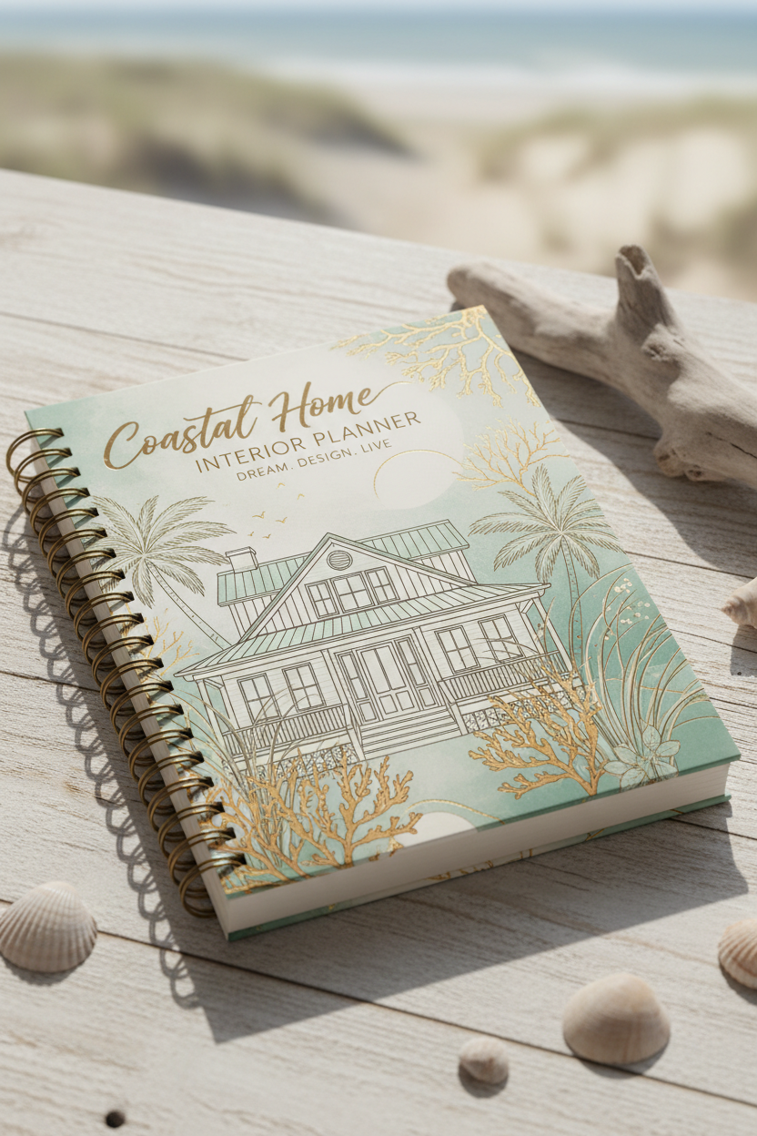 Coastal Home Interior Planner - Couverture premium