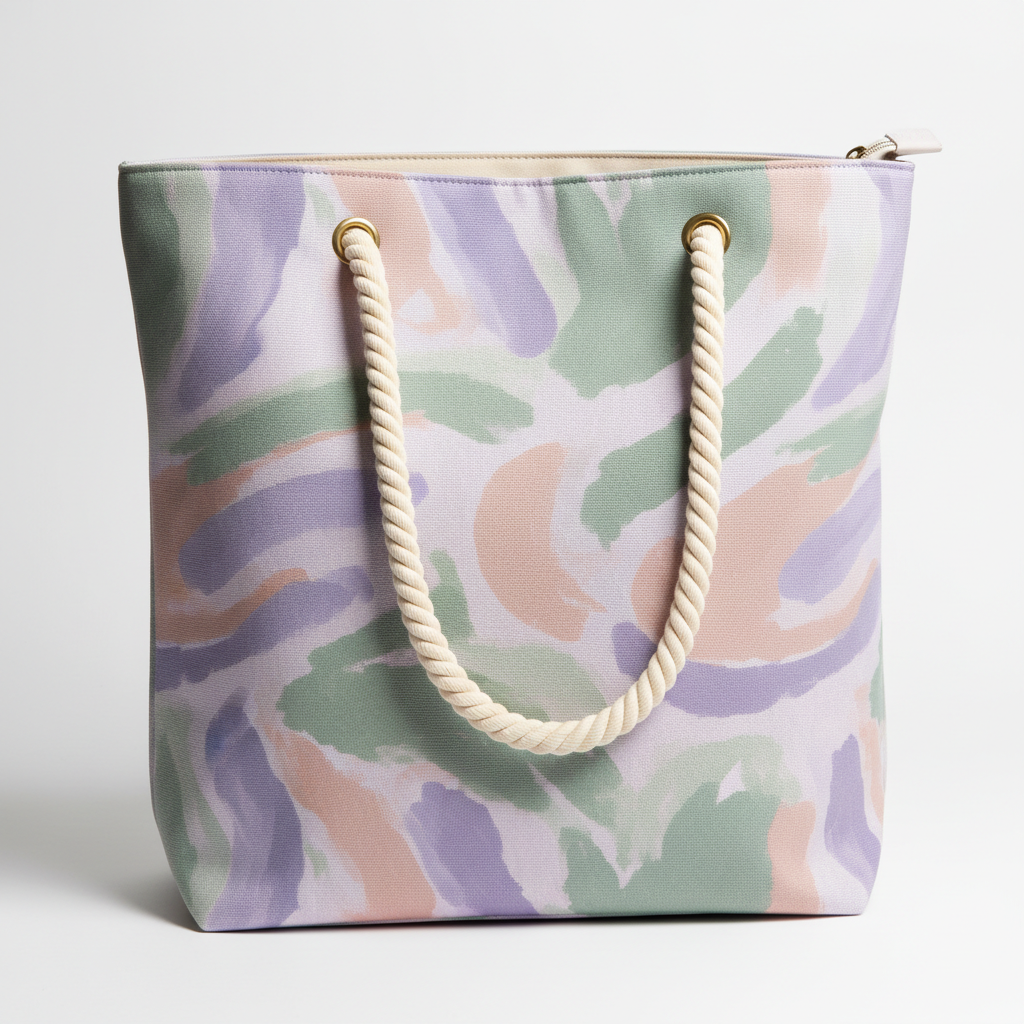 Abstract Harmony Beach Bag - détail
