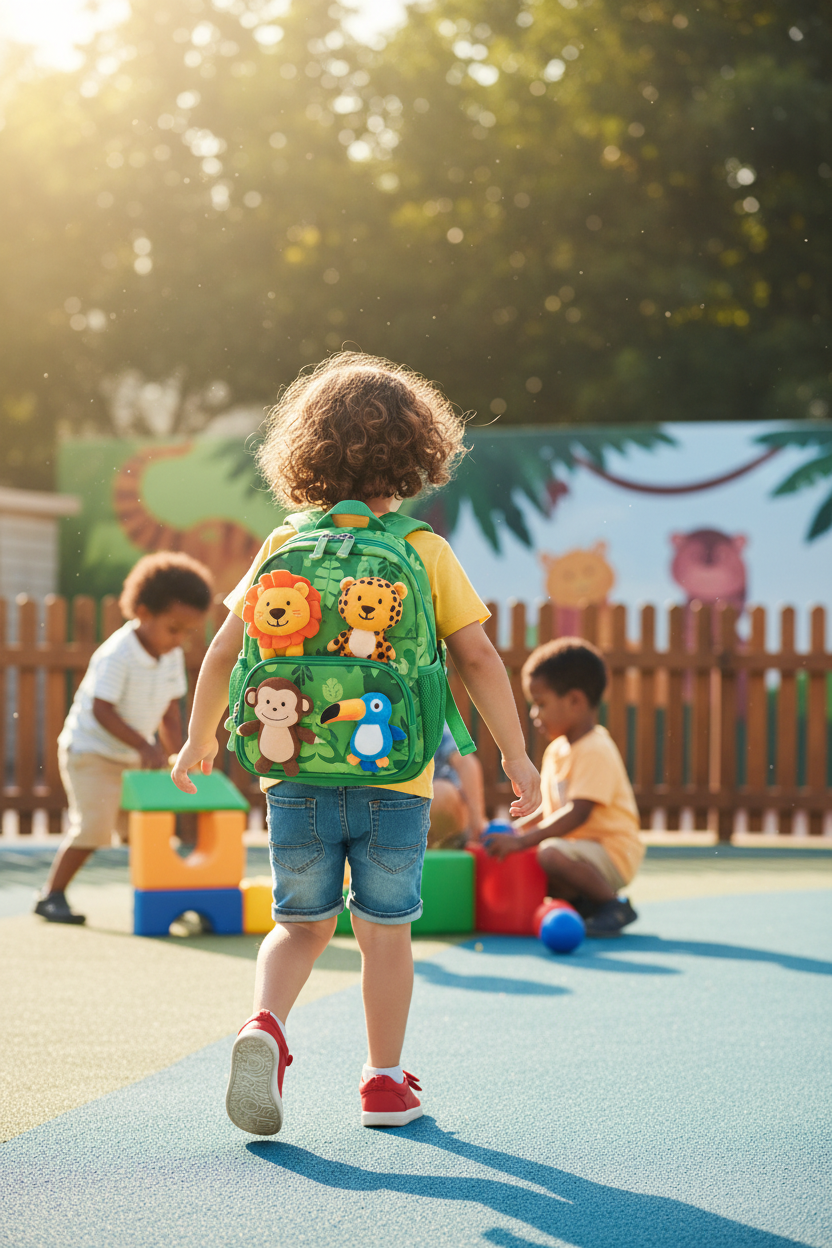 Sac à Dos Maternelle Jungle - Lifestyle