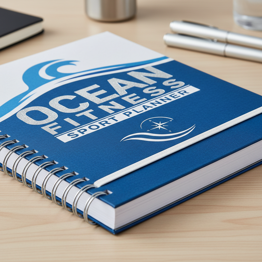 Ocean Fitness Sport Planner - Détail couverture
