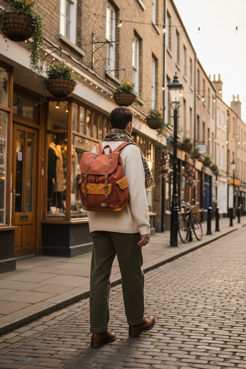 Sac à Dos Lycée Vintage Rétro - Lifestyle