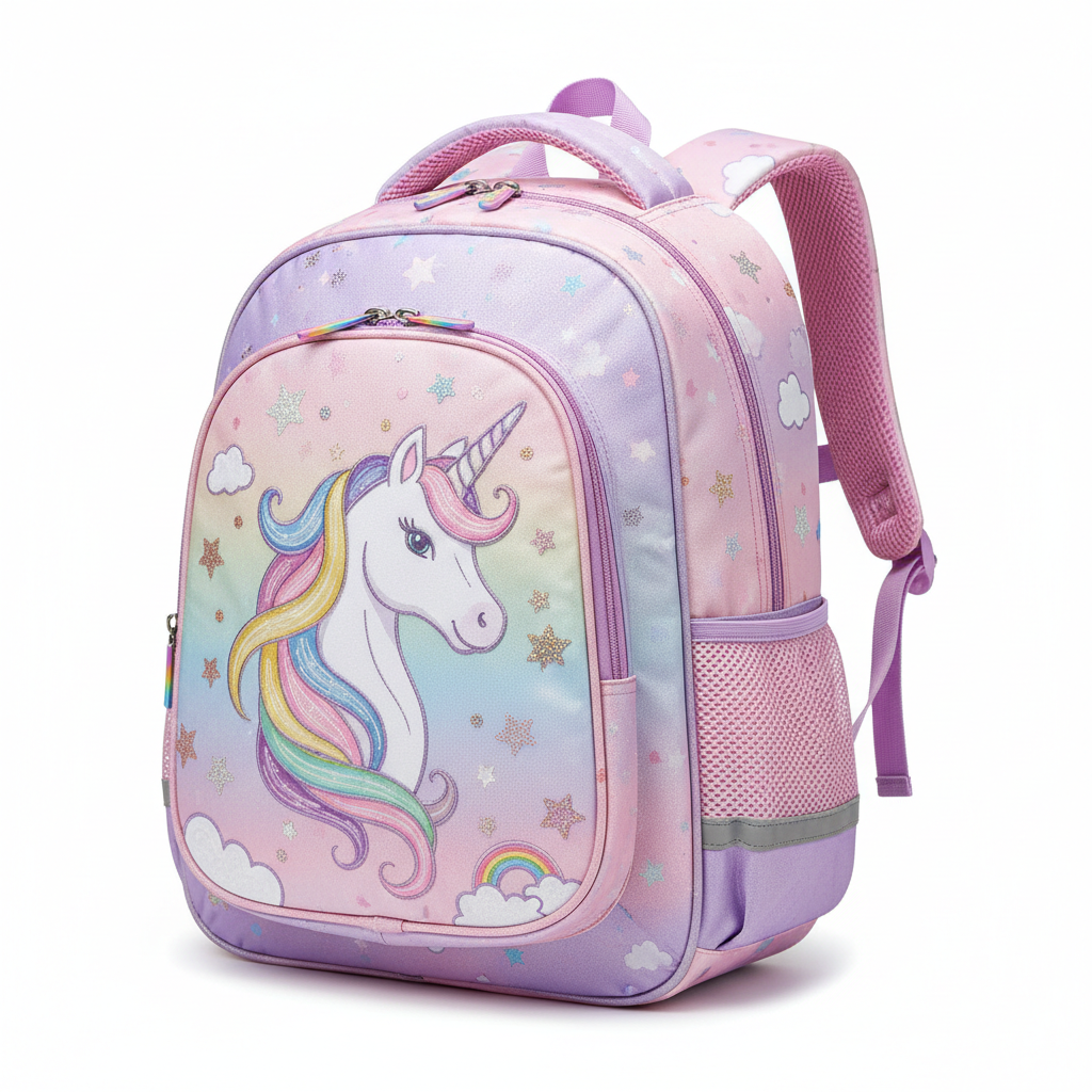 Sac à Dos CP/CE Licorne - Angle 3/4