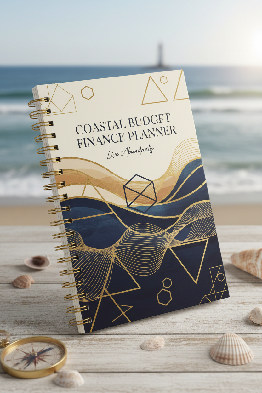 Coastal Budget Finance Planner - Couverture premium