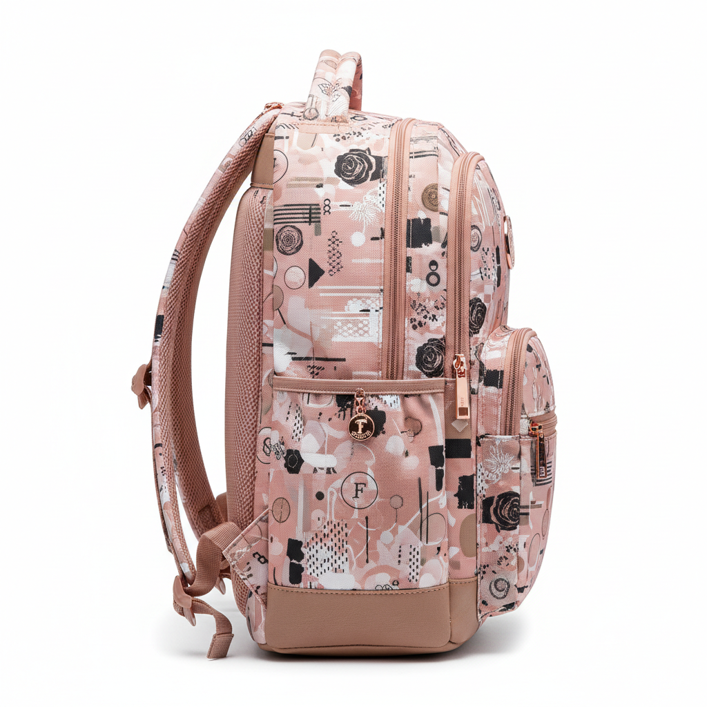 Sac à Dos Collège Fashion - Vue profil
