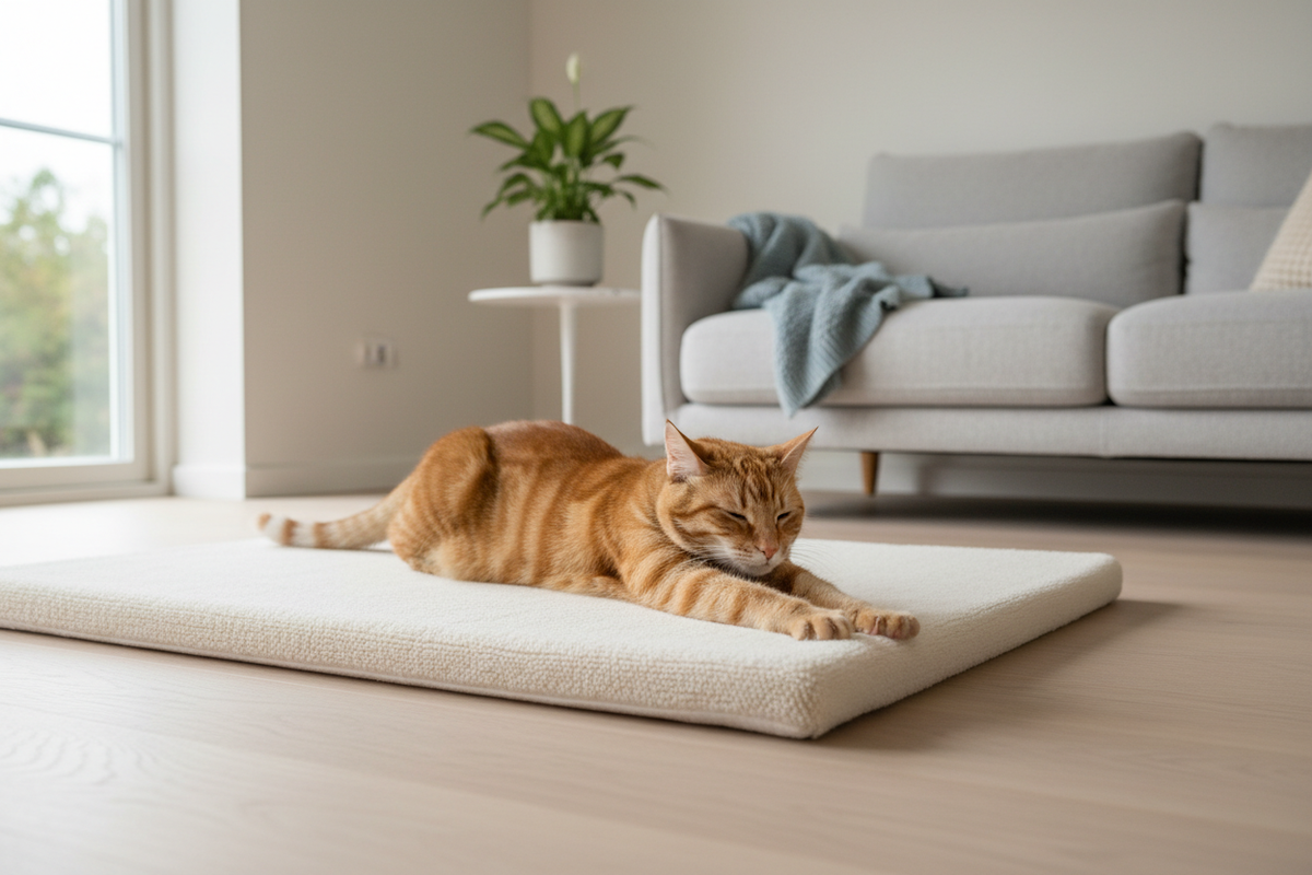 Pet Mat - Chat roux