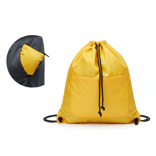 Sac Cordon Léger - Compact vs déplié