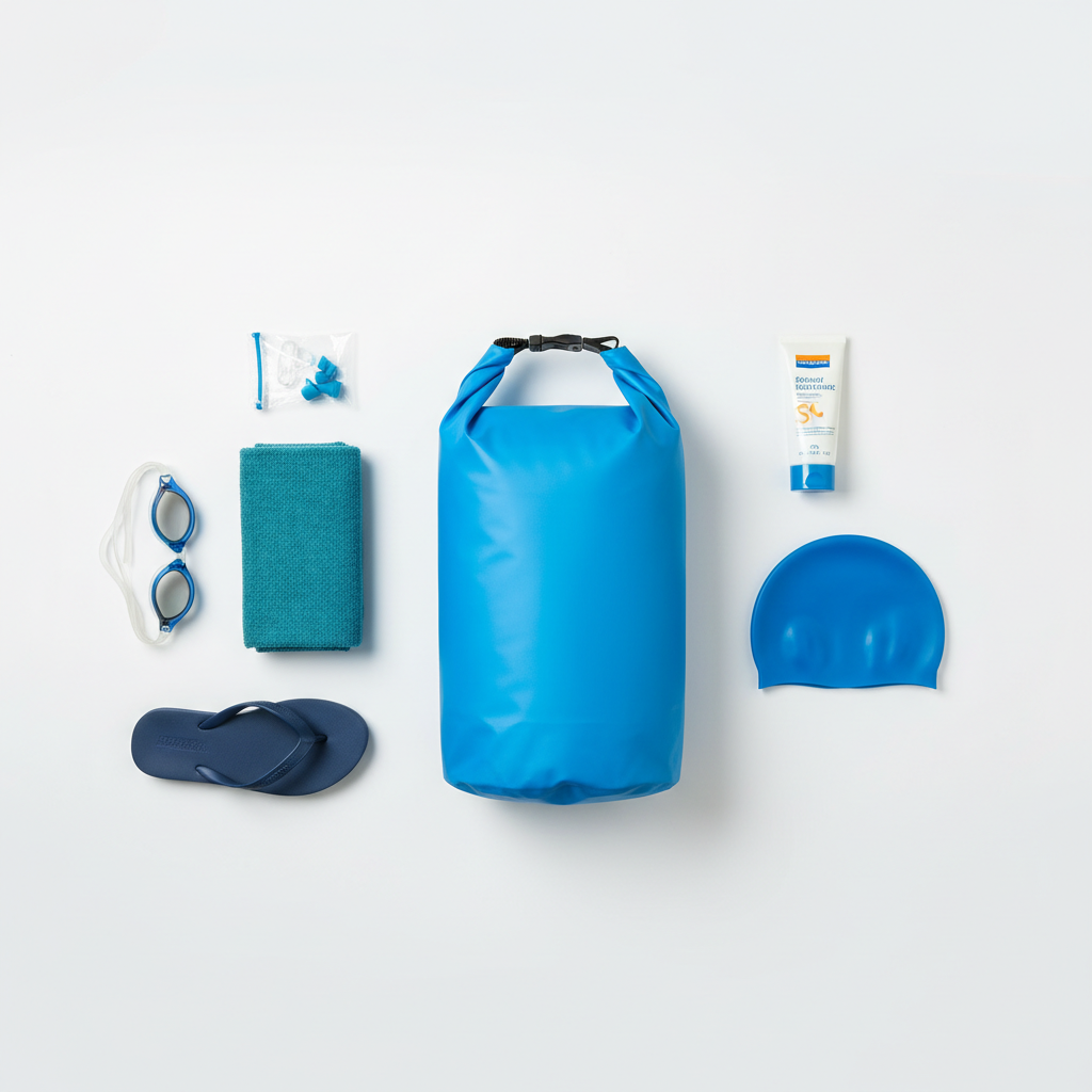 Sac Natation - Flat lay