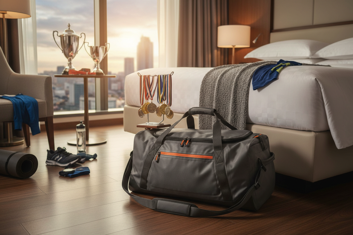 Sac Voyage Sport - Chambre d'hôtel