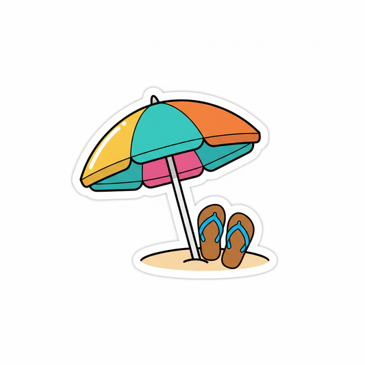 Sticker Parasol