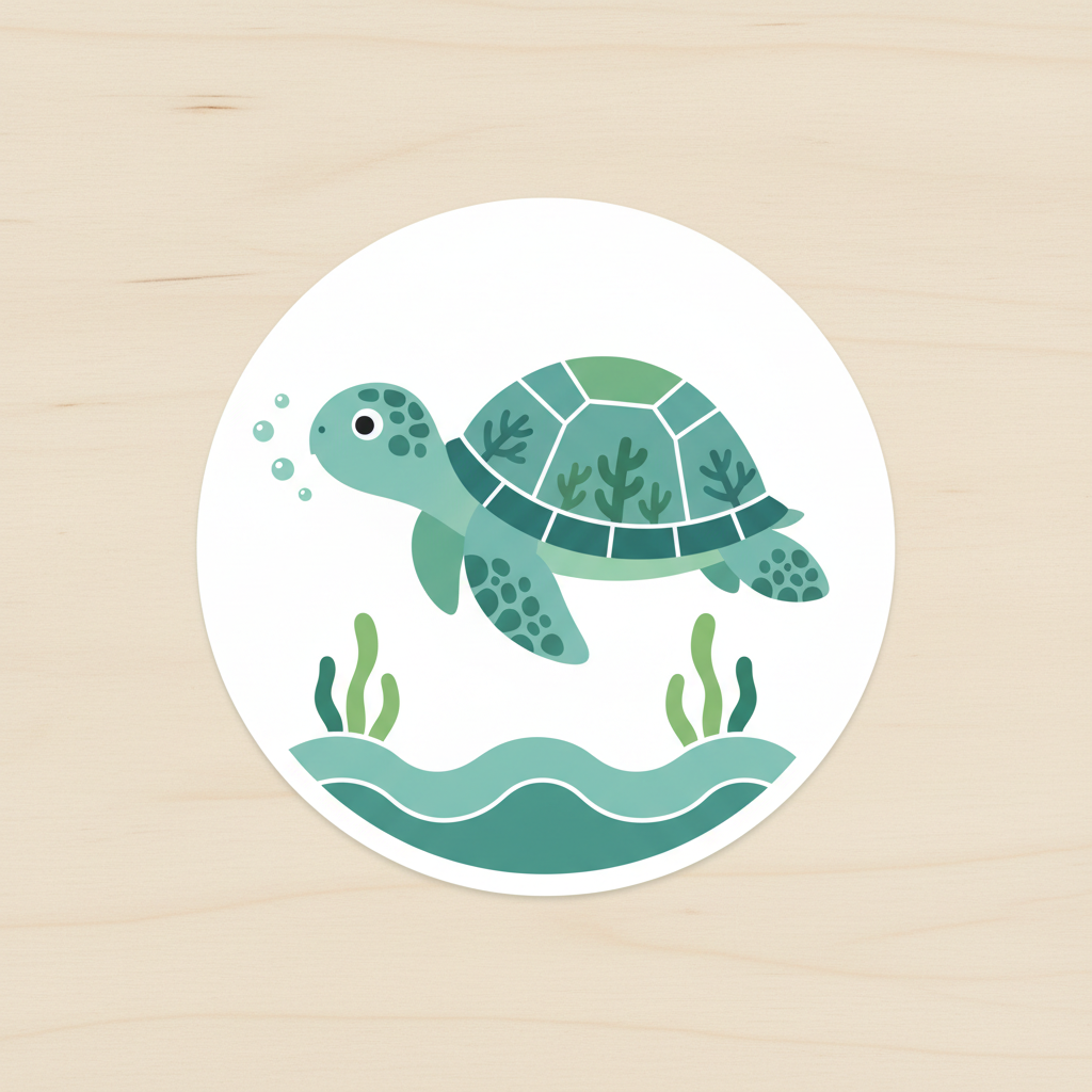 Sticker Tortue