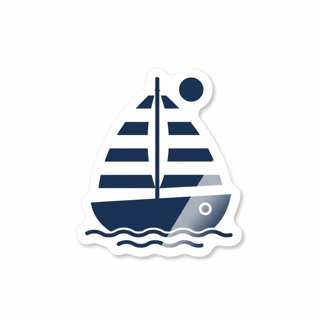 Sticker Voilier