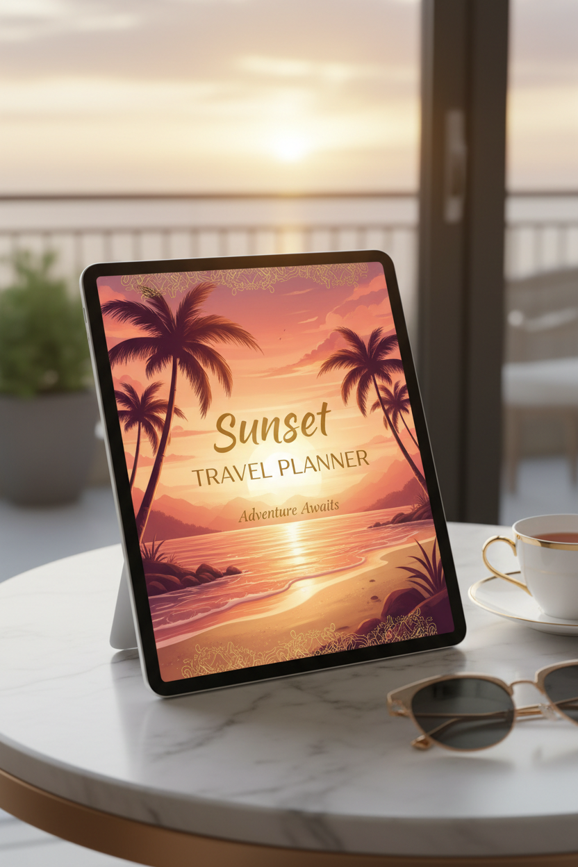 Sunset Travel Planner - Cover