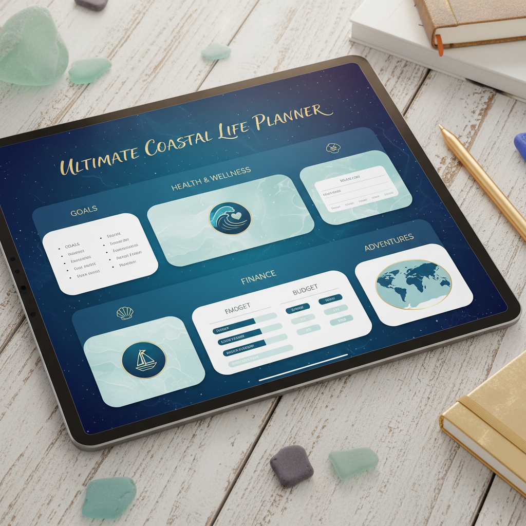 Ultimate Coastal Life Planner - Detail